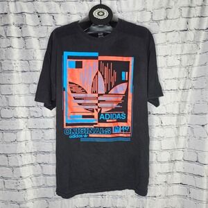 Adidas Originals 1949 Black Graphic T-Shirt Mens XL Cotton Top